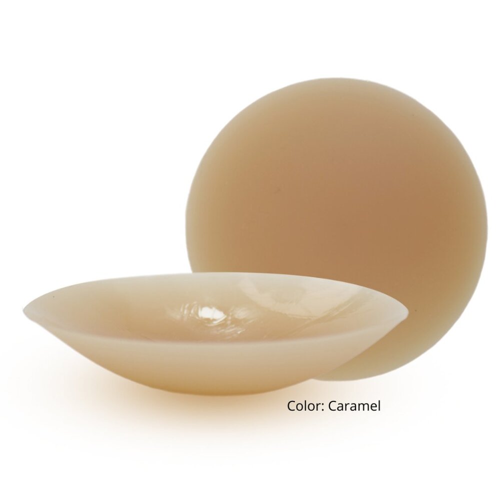 La Nuit Reusable Sticky Adhesive Nipple Covers Color Caramel